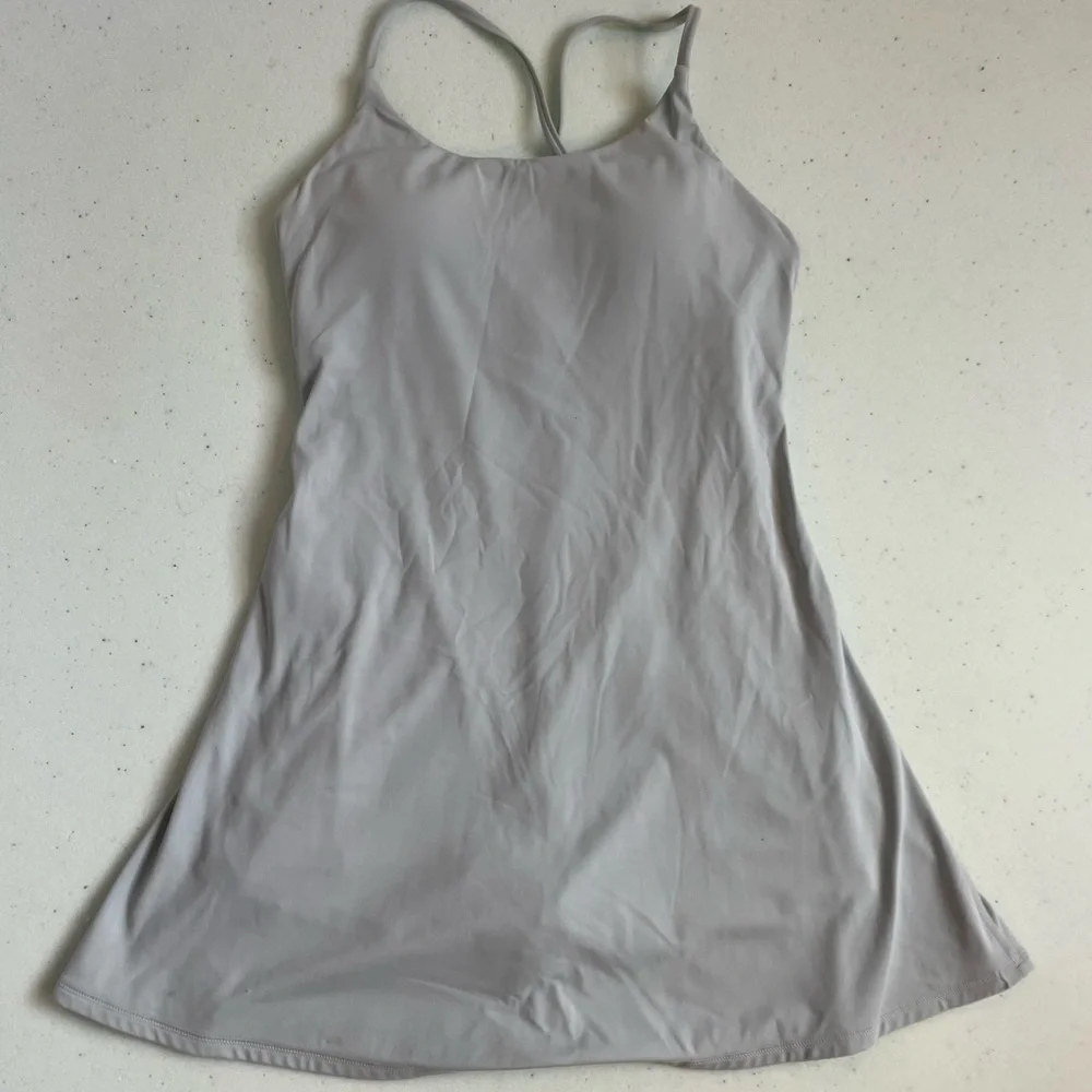 Turquoise Racerback Dress - Picture 3 of 5